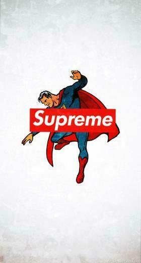 Supreme iPhone Wallpaper Top Background