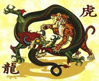 Tiger Vs Dragon Tattoo Wolf Wallpaper