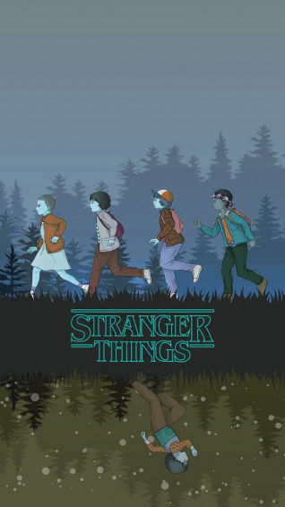 Stranger Things iPhone Wallpaper
