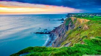 Coast Cornwall England United Kingdom 4k HD Desktop