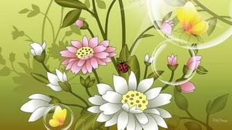 Blumen Devine Vektorgrafik