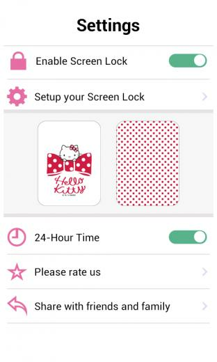 Hello Kitty Screen Lock And Get More Screens At Google