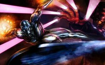 Comics Silver Surfer Marvel Galactus Wallpaper Art HD