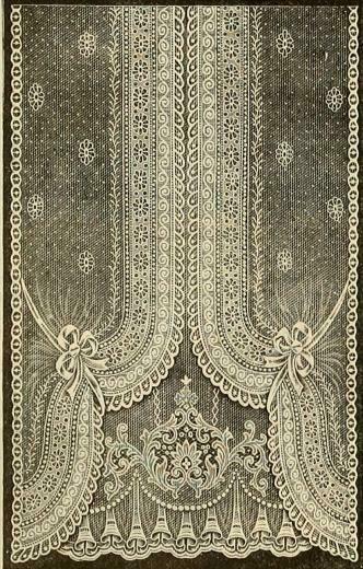 Nottingham Lace Curtain Curtains