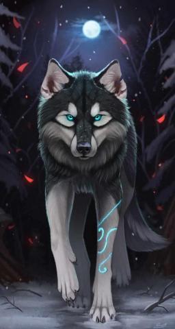 The Alpha Wolf iPhone Wallpaper