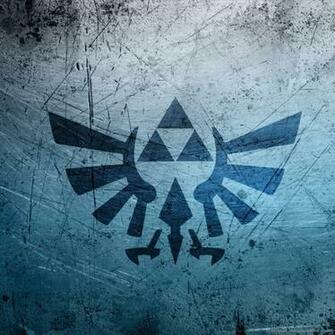 The Legend Of Zelda Grunge Logo Wallpaper For iPad