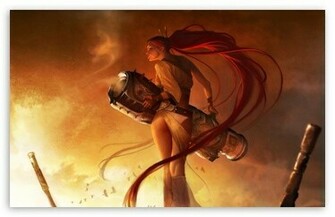 Nariko Heavenly Sword HD Wallpaper For Standard Fullscreen