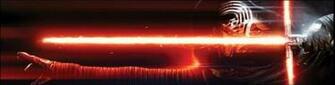 Star Wars The Force Awakens Banners Of Rey Finn And Kylo Ren Ign