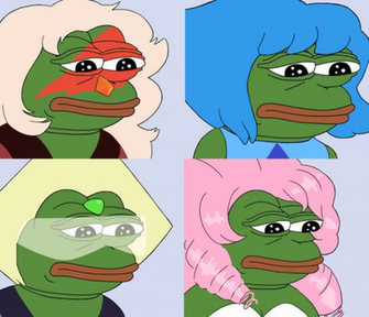 Rare Crystal Pepes Set By Dongoverload