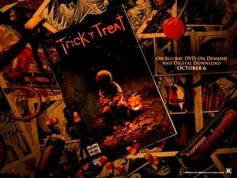 Trick R Treat Horror Thriller Dark Halloween Movie Film Wallpaper