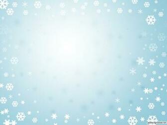 Blue Background With Frame Of Snowflakes Background