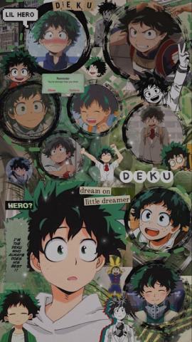 Izuku Midoriya Aesthetic Wallpaper In Animasi