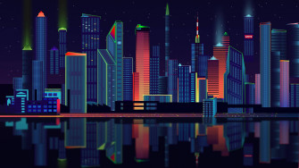 City Lights Wallpaper