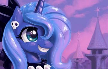 Wallpaper Color Luna My Little Pony Mlp Princess