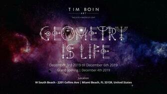 Geometry Is Life By Tim Boin Miami Art Week The