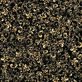 Elegant Black And Gold Wallpaper The Art Mad