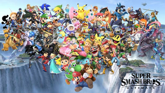 Super Smash Bros Ultimate Wallpaper Fanmade 4k