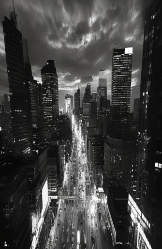 Black And White City Wallpaper