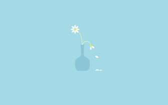 Minimalist Flower Wallpaper