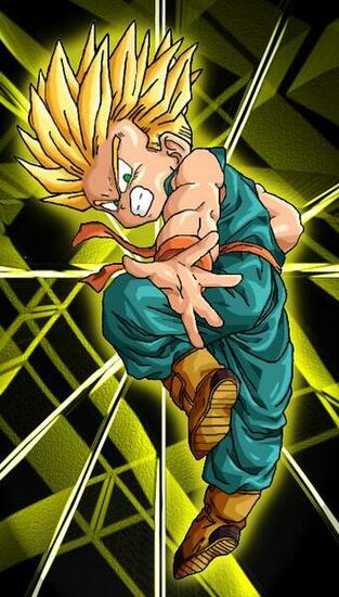 Dragon Ball Z Wallpaper Kid Trunks Super Saiyan