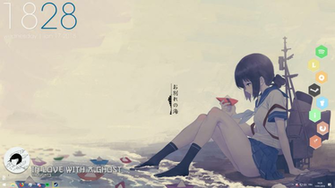 Lo Fi Hip Hop Inspired Rainmeter