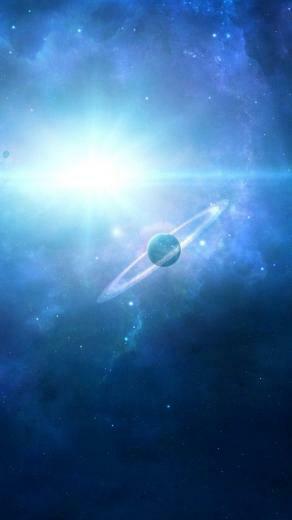 Spatial Light iPhone Plus Wallpaper