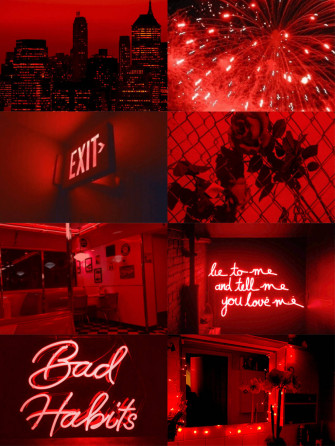 Red Baddie Wallpaper