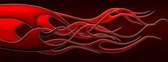 Red Flames Background