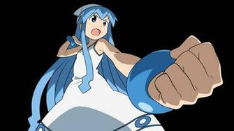 Squid Girl On Black Jpg
