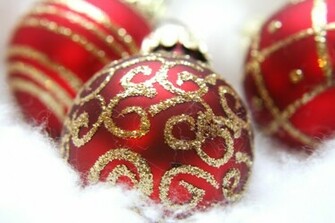 Christmas Ornament Background Symbol Celebration Simple And Prosperous