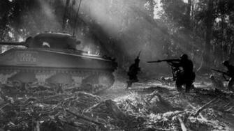 Soldiers War Guns Army Sherman Tanks Us Marines Corps