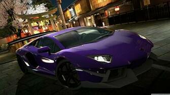 Purple Lamborghini Wallpaper Top