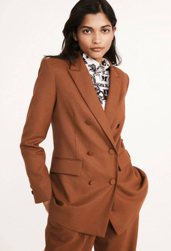 Claudie Pierlot Brown Formal Blazer 7xmx8606v4mic0sr Wallpaper
