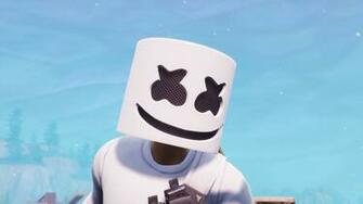 4k Wallpaper Marshmello Skin Fotnite Battle Royale