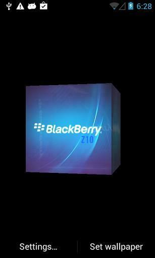 Bigger Blackberry Z10 Cube Lwp HD For Android Screenshot