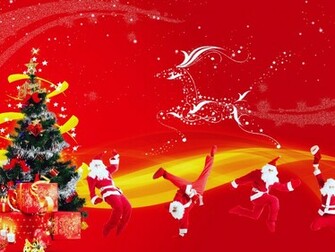 Funny Christmas Scarecrow Wallpaper