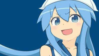 Squid Girl Minimalist Wallpaper By Synch816