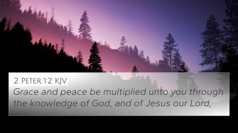 Peter Kjv 4k Wallpaper Grace And Peace Be Multiplied Unto