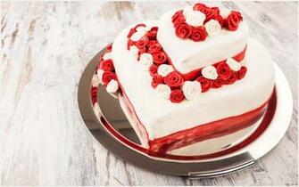Heart Shaped Cake Wallpaper Shape BirtHDay