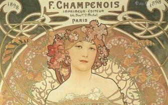 Art Nouveau Wallpaper HD
