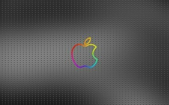 Logo Metal Point Apple Background Wallpaper