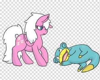 Slowpoke Colored Transparent Background Png Clipart