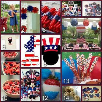 Disney Donna Kay Party Boards 4th Of July Bash