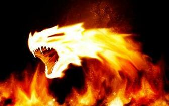 Wallpaper Fire Dragon Background HD Desktop