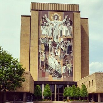 ToucHDown Jesus At Notre Dame