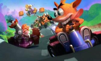 Crash Bandicoot Computer Wallpaper Desktop Background