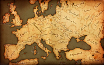 Fantasy Europe Map Medieval By Gtd Orion