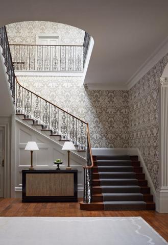 Hall Stairs And Landing Wallpaper Stairway Stair