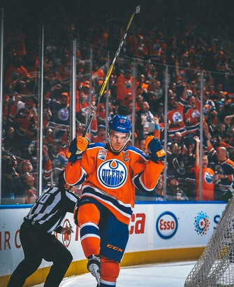 Connor Mcdavid iPad Case Skin By Karmansuryaman