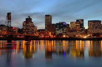 Portland Oregon Skyline